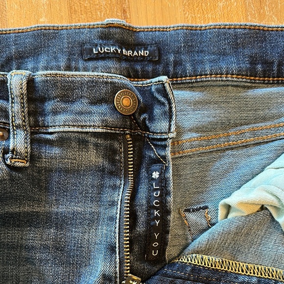 Lucky Brand Indigo Straight Leg Jeans - Picture 2 of 5